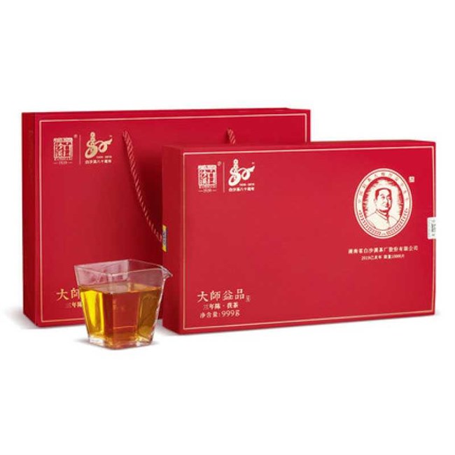 白沙溪金花獲磚 大師益品獲茶999g (2019年款)